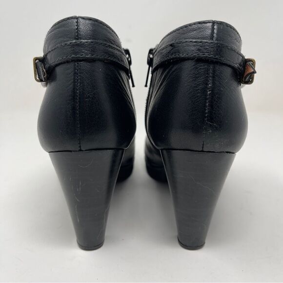 Hispanitas Ankle Boots Black Leather Shooties Side Zip Women's EU 36 - Picture 7 of 11
